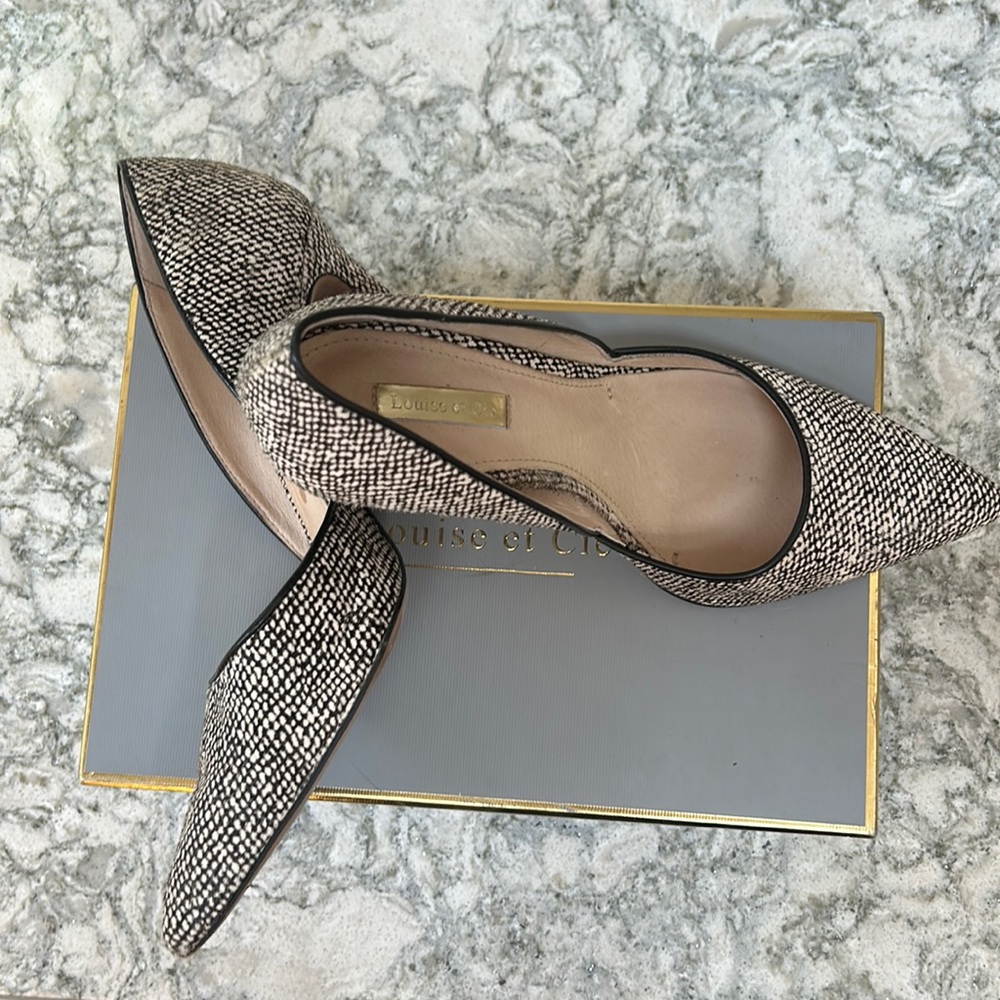Louise eat Cie printed pumps